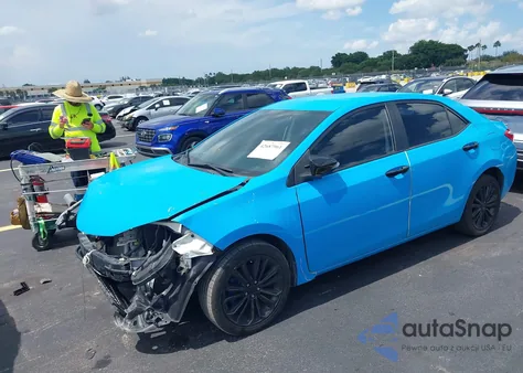 2014 Toyota Corolla S from USA, damaged, VIN 2T1BURHE6EC082640